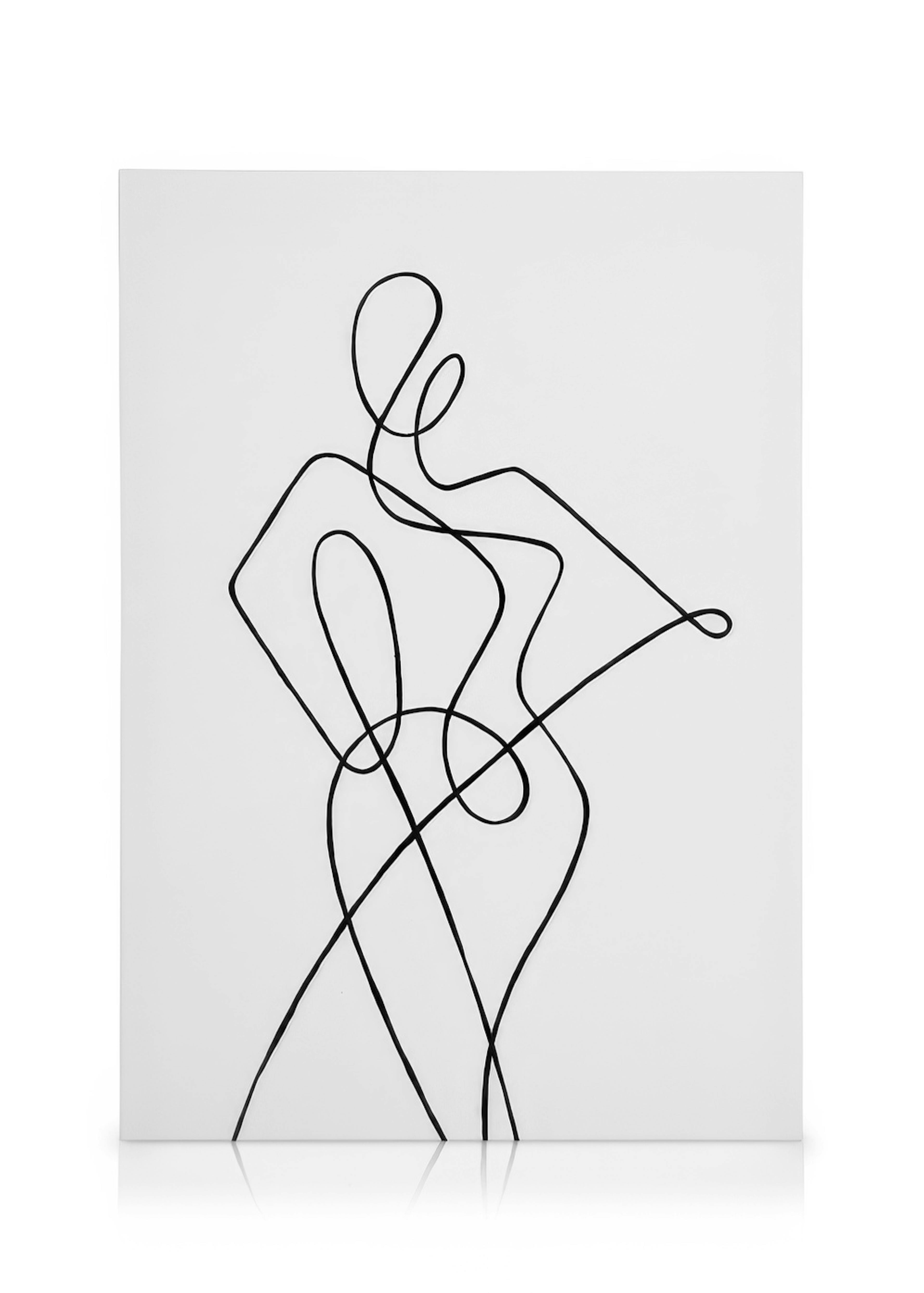 Line Art Figure No2 Leinwand 0