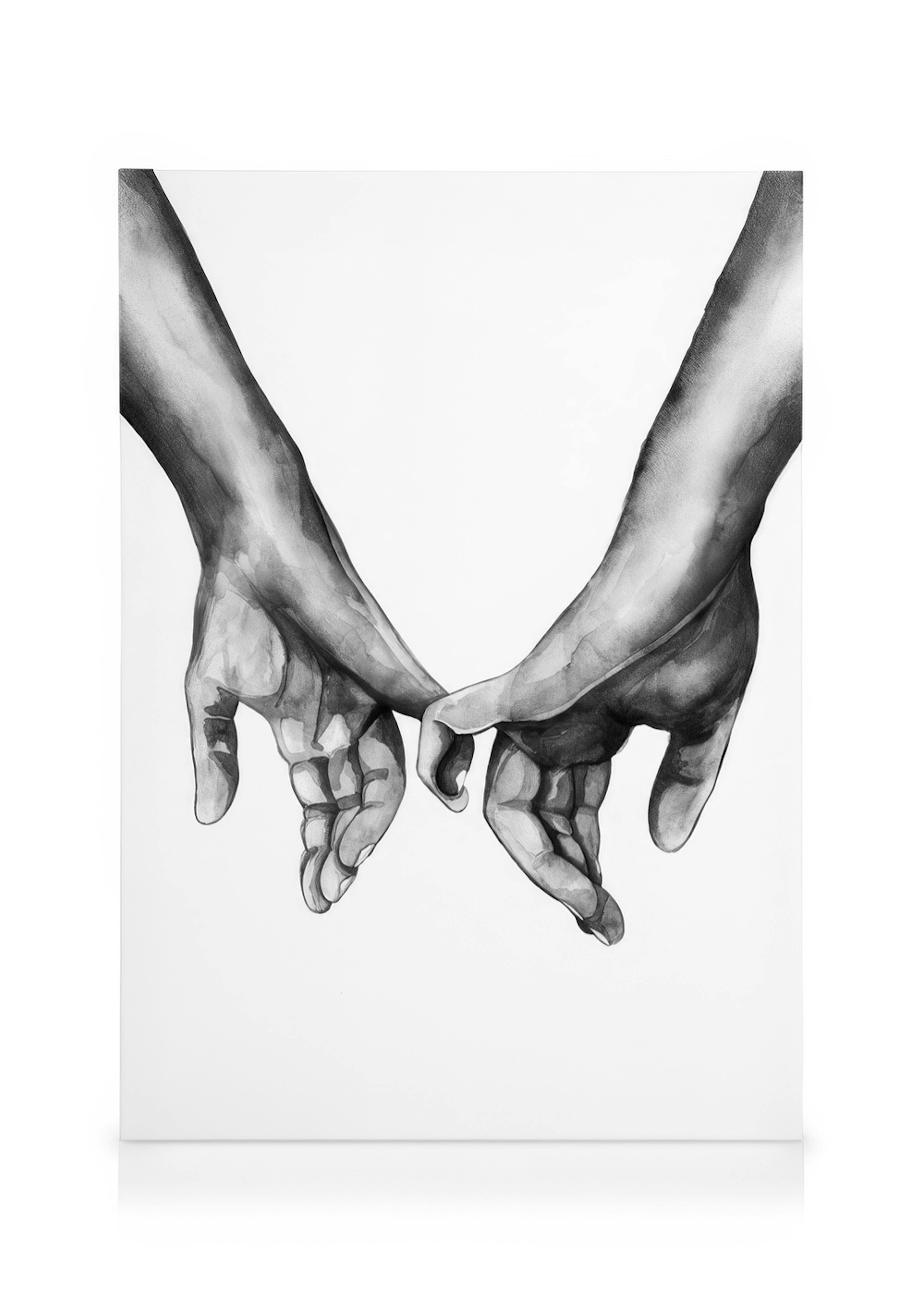 Aquarell Hände leinwand 0