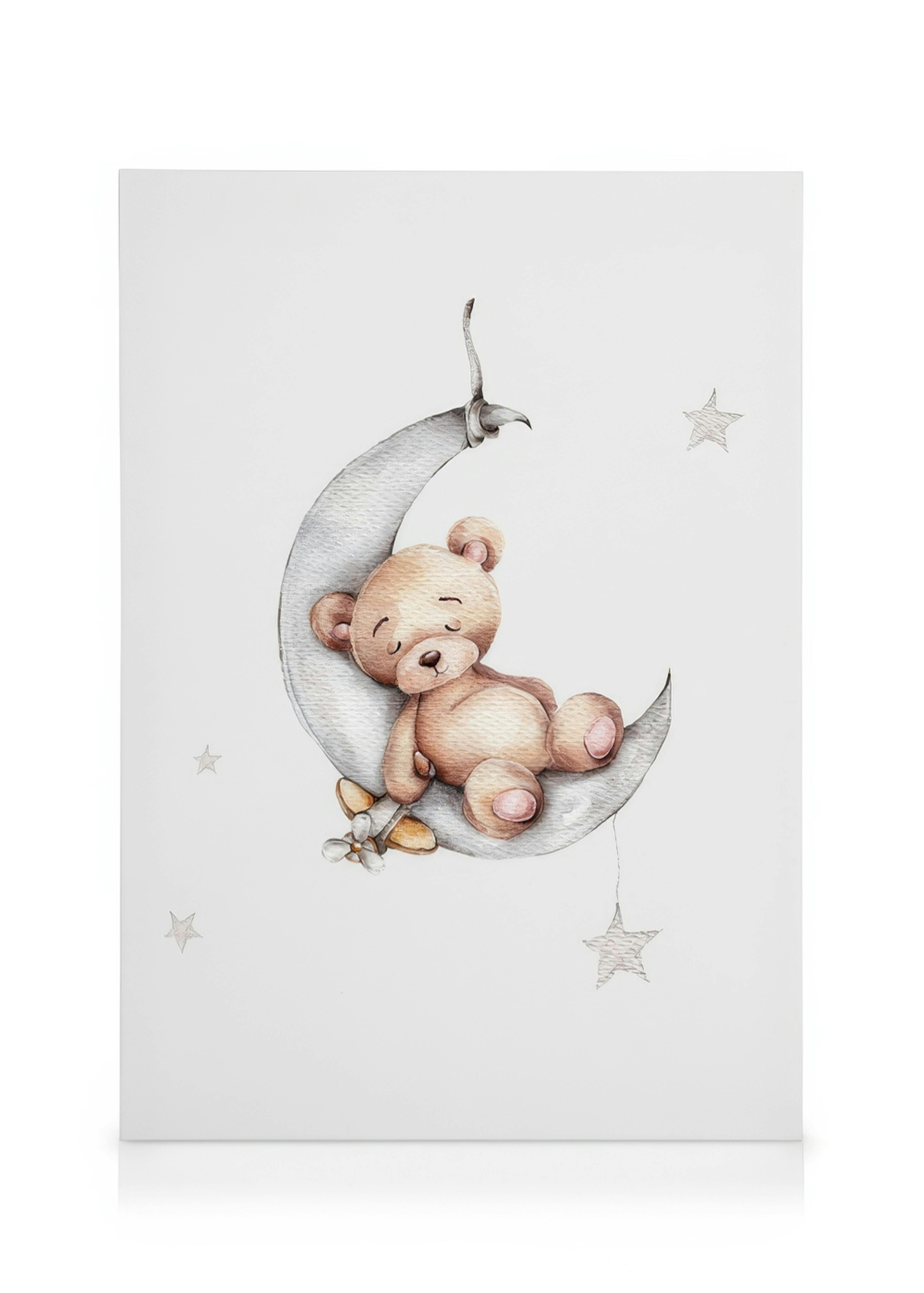 Sleeping Teddy Canvas print 0
