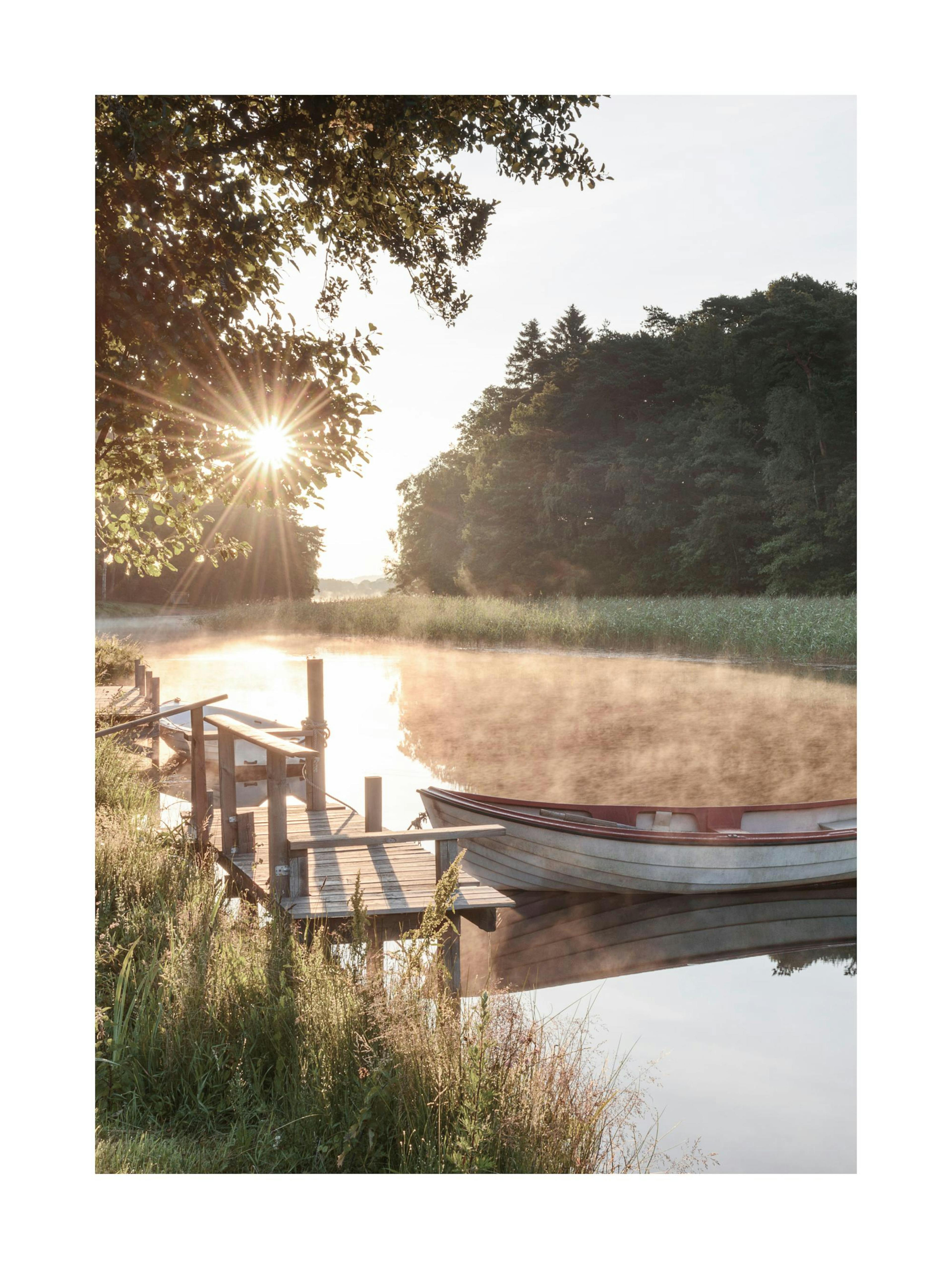 Soluppgång vid Bryggan Poster 0