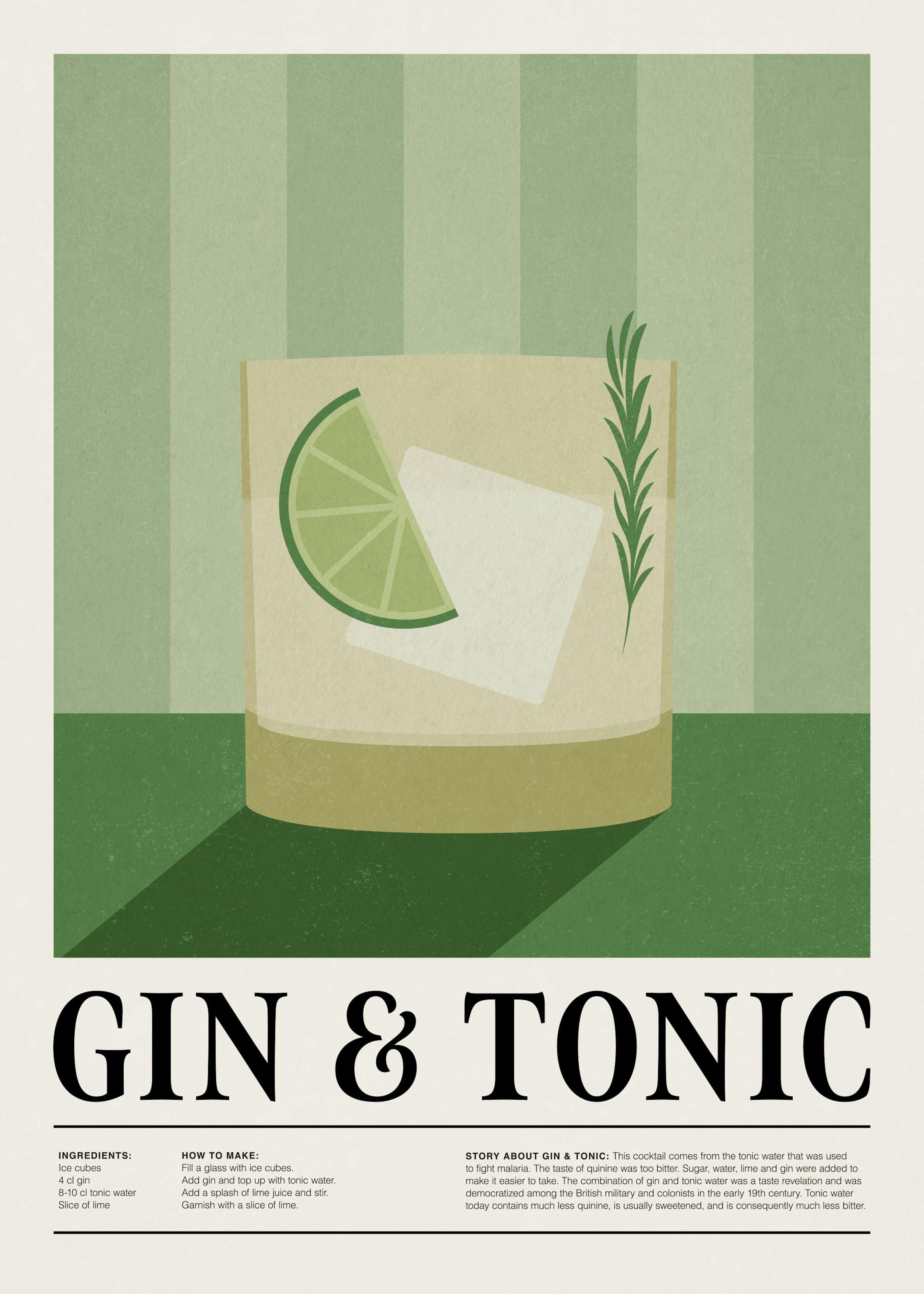 Gin și Tonic Poster 0